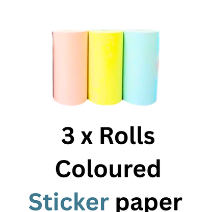 Pocket Portable Mini Thermal Printer Wireless Photo Label Memo