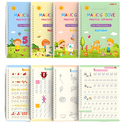 Magic Groove Handwriting Practice Books - Complete Set