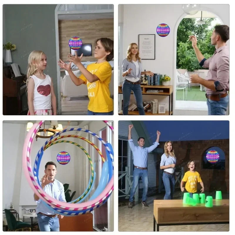 Magic Flying Boomerang Ball – LED Hover Toy That Builds Children’s Motor Skills