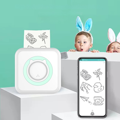 Pocket Portable Mini Thermal Printer Wireless Photo Label Memo